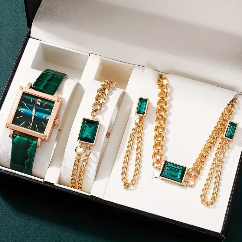 t, A Selected Watch Set for Fashionable Ladies, Suitable for All Ladies